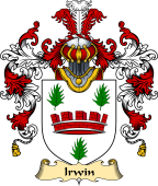 Irish Family Coat of Arms (v.25a) Irwin