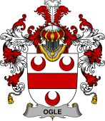 Irish Family Coat of Arms (v.25b) Ogle