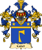 French Family Coat of Arms (v.25) Cadet