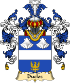 French Family Coat of Arms (v.25) Duclos