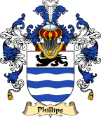 Irish Family Coat of Arms (v.25a) Phillips or MacPhillips