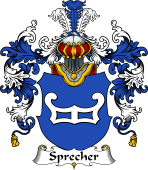 German Wappen Coat of Arms (v.25) Sprecher
