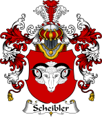 German Wappen Coat of Arms (v.25) Scheibler