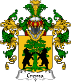 Italian Family Coat of Arms (v.25b) Crema