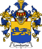 Italian Family Coat of Arms (v.25b) Lombardo