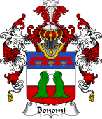 Italian Family Coat of Arms (v.25b) Bonomi