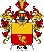 Italian Family Coat of Arms (v.25b) Fedelli