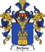 Italian Family Coat of Arms (v.25b) Stefano