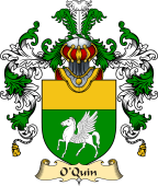 Irish Family Coat of Arms (v.25a) O