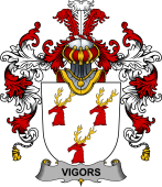 Irish Family Coat of Arms (v.25b) Vigors
