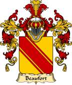 French Family Coat of Arms (v.25) Beaufort I