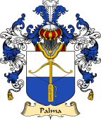 Italian Family Coat of Arms (v.25a) Palma
