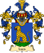 Italian Family Coat of Arms (v.25a) Luca