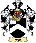 Irish Family Coat of Arms (v.25a) Fryer