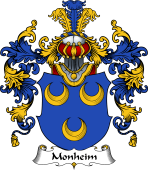 German Wappen Coat of Arms (v.25) Monheim