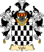 Italian Family Coat of Arms (v.25a) Ughi