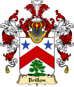 French Family Coat of Arms (v.25) Brillon