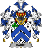 Irish Family Coat of Arms (v.25b) Bagot