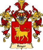 French Family Coat of Arms (v.25) Boyer