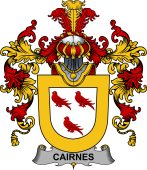 Irish Family Coat of Arms (v.25b) Cairnes