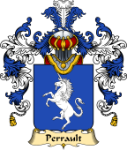French Family Coat of Arms (v.25) Perrault