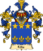 French Family Coat of Arms (v.25) Félix