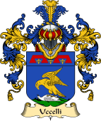 Italian Family Coat of Arms (v.25a) Uccelli