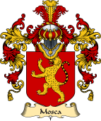 Italian Family Coat of Arms (v.25a) Mosca