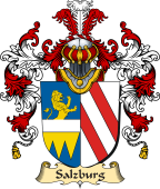 German Coat of Arms (v.25b) Salzburg