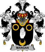 Irish Family Coat of Arms (v.25b) Mangan or O