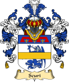 Italian Family Coat of Arms (v.25a) Scuri