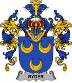 Irish Family Coat of Arms (v.25b) Ryder