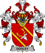 Irish Family Coat of Arms (v.25b) Dooley or O