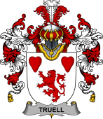 Irish Family Coat of Arms (v.25b) Truell