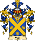 French Family Coat of Arms (v.25) Viel