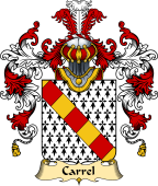 French Family Coat of Arms (v.25) Carrel