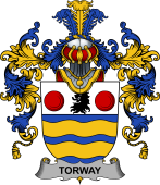 Irish Family Coat of Arms (v.25b) Torway