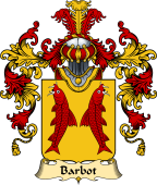 French Family Coat of Arms (v.25) Barbot
