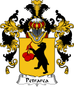Italian Family Coat of Arms (v.25b) Petrarca