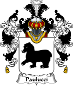 Italian Family Coat of Arms (v.25b) Paulucci