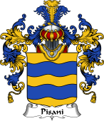 Italian Family Coat of Arms (v.25b) Pisani