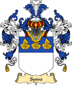 Italian Family Coat of Arms (v.25a) Spini