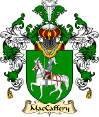 Irish Family Coat of Arms (v.25a) MacCaffery