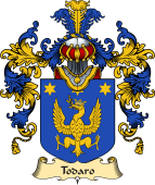 Italian Family Coat of Arms (v.25a) Todaro