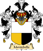 Italian Family Coat of Arms (v.25a) Montebello