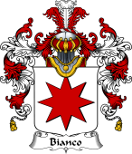 Italian Family Coat of Arms (v.25b) Bianco
