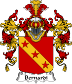 Italian Family Coat of Arms (v.25b) Bernardi