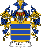 Italian Family Coat of Arms (v.25b) Menze