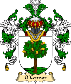 Irish Family Coat of Arms (v.25a) O