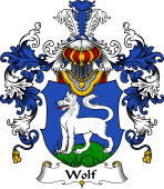 German Wappen Coat of Arms (v.25) Wolf